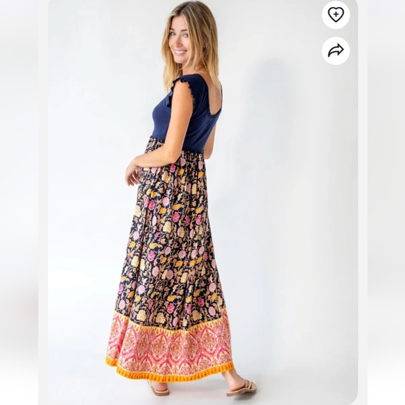 Natural Life NWTs Elisa Maxi Dress - Picture 3 of 6